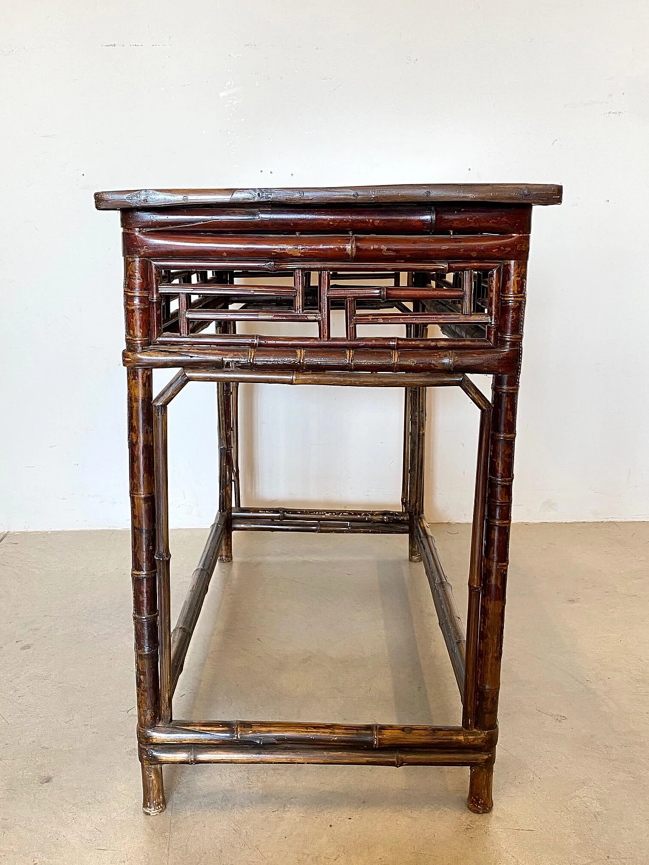 Cinese Bamboo console table, 19th century 1214105