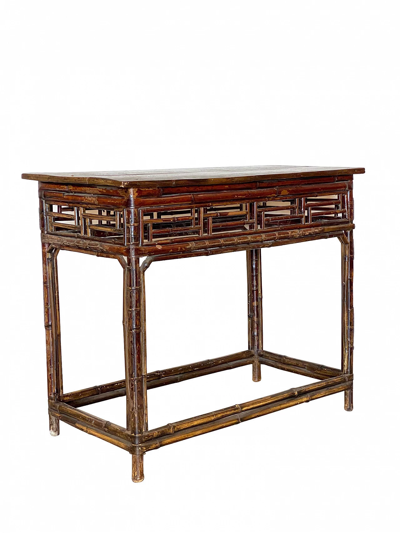 Cinese Bamboo console table, 19th century 1214168