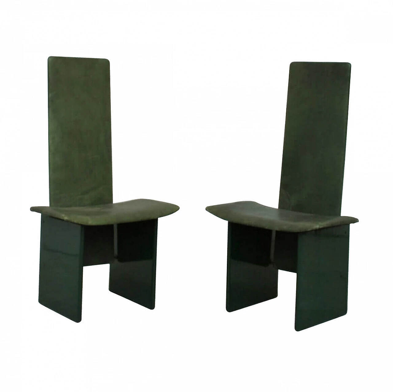 Pair of Rennie chairs by Kazuhide Takahama for Simon, 80s 1214464