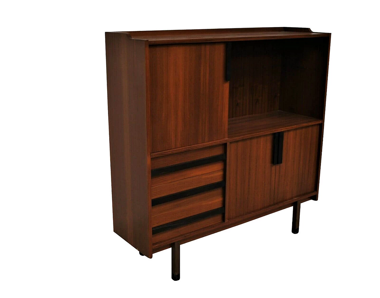 Credenza alta in stile scandinavo, anni '60 1214470