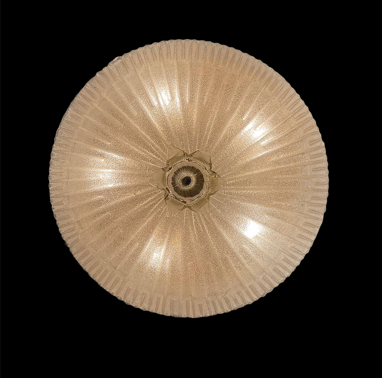 Murano glass ceiling lamp, 1970s 1214568