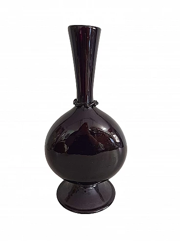 Vase in Murano glass by Vittorio Zecchin, 1940s