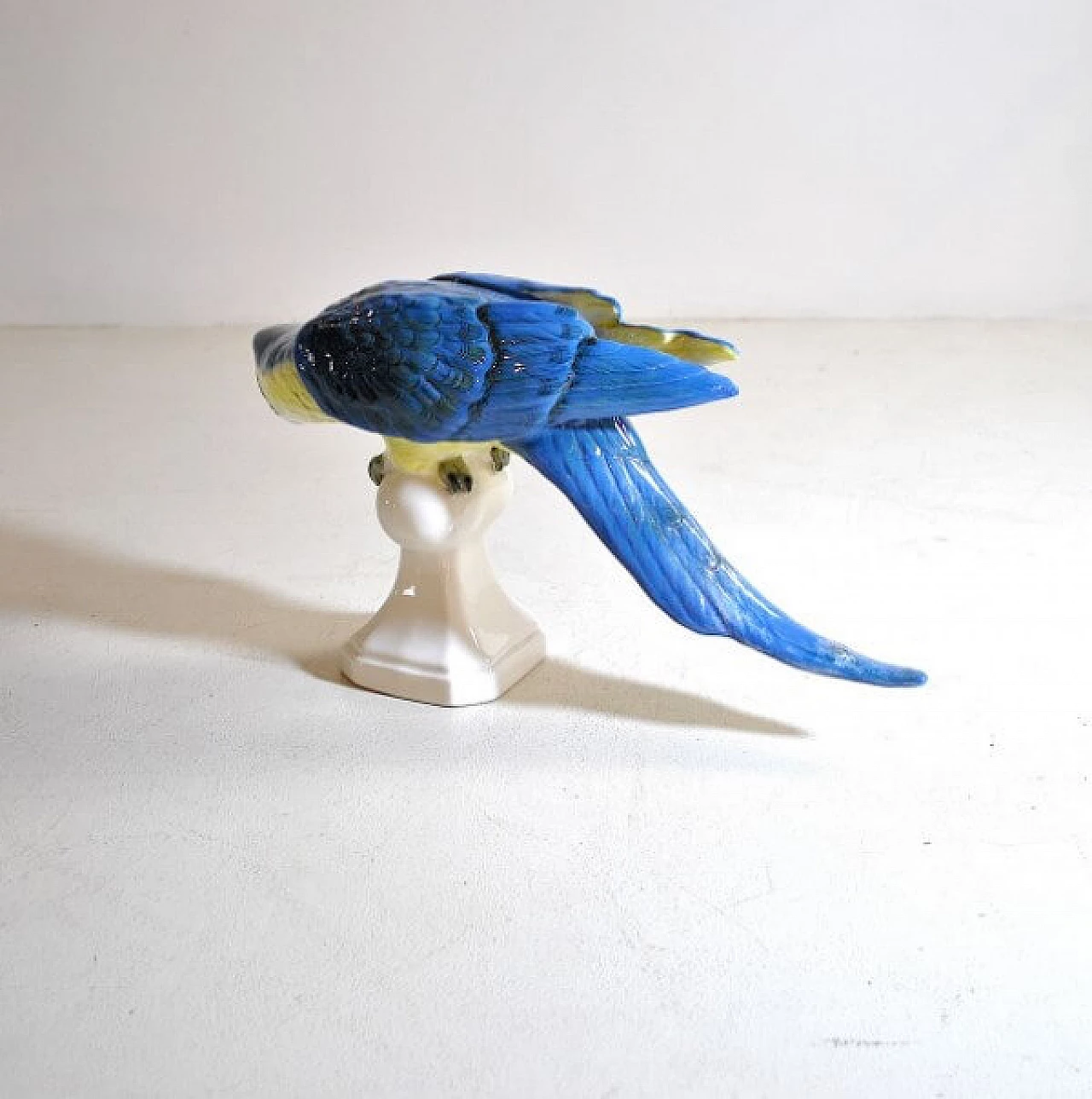 Colored ceramic parrot, 60s 1215921