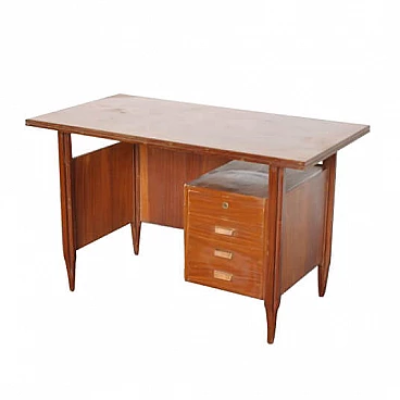 Wooden writing desk, 60s