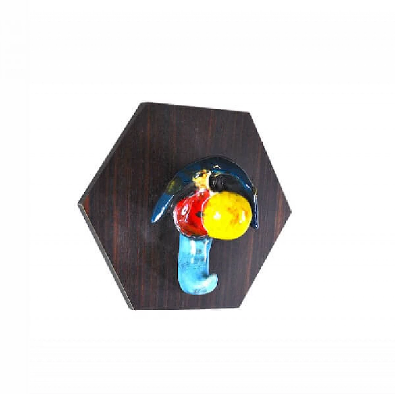 Pair of ceramic coat-hangers by San Polo, 60s 1216435