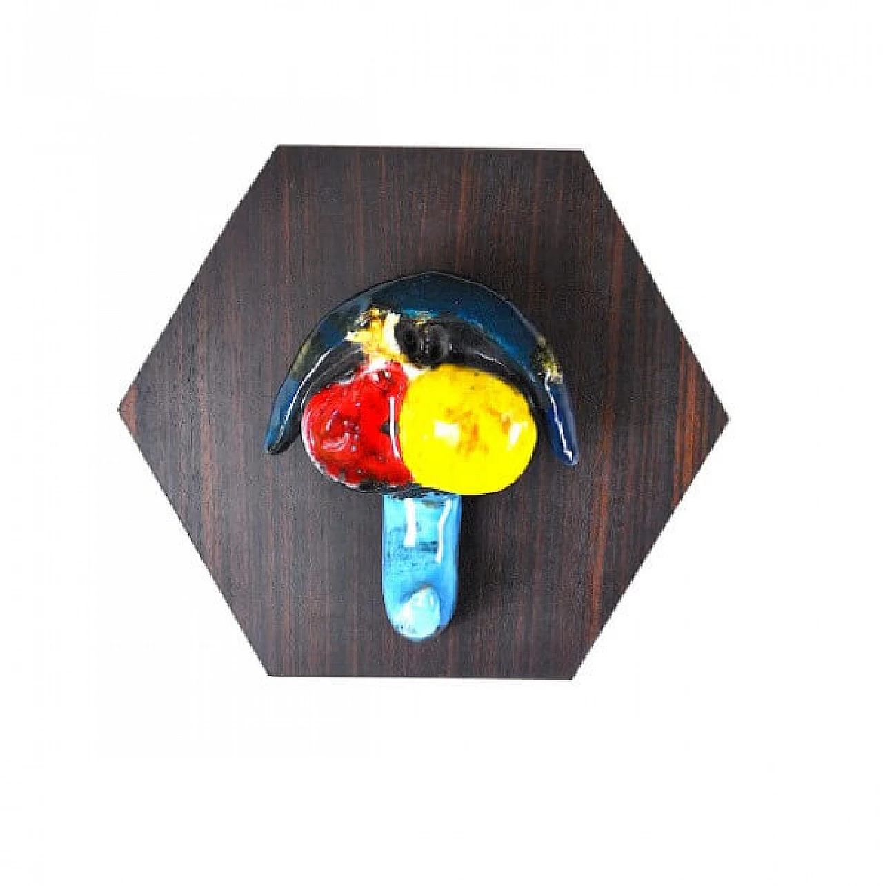 Pair of ceramic coat-hangers by San Polo, 60s 1216438