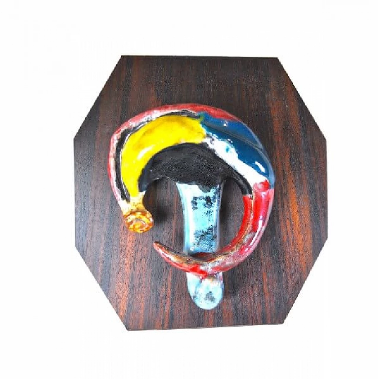 Pair of ceramic coat-hangers by San Polo, 60s 1216440