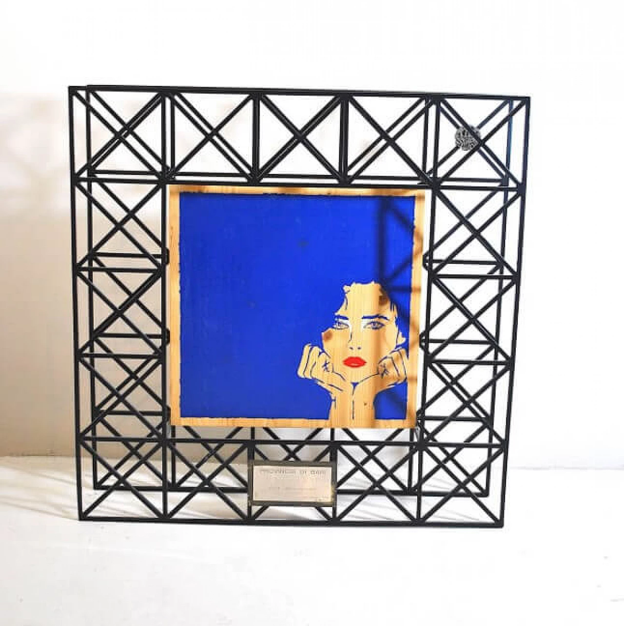 Iron frame by Kies Studios, 80s 1216799