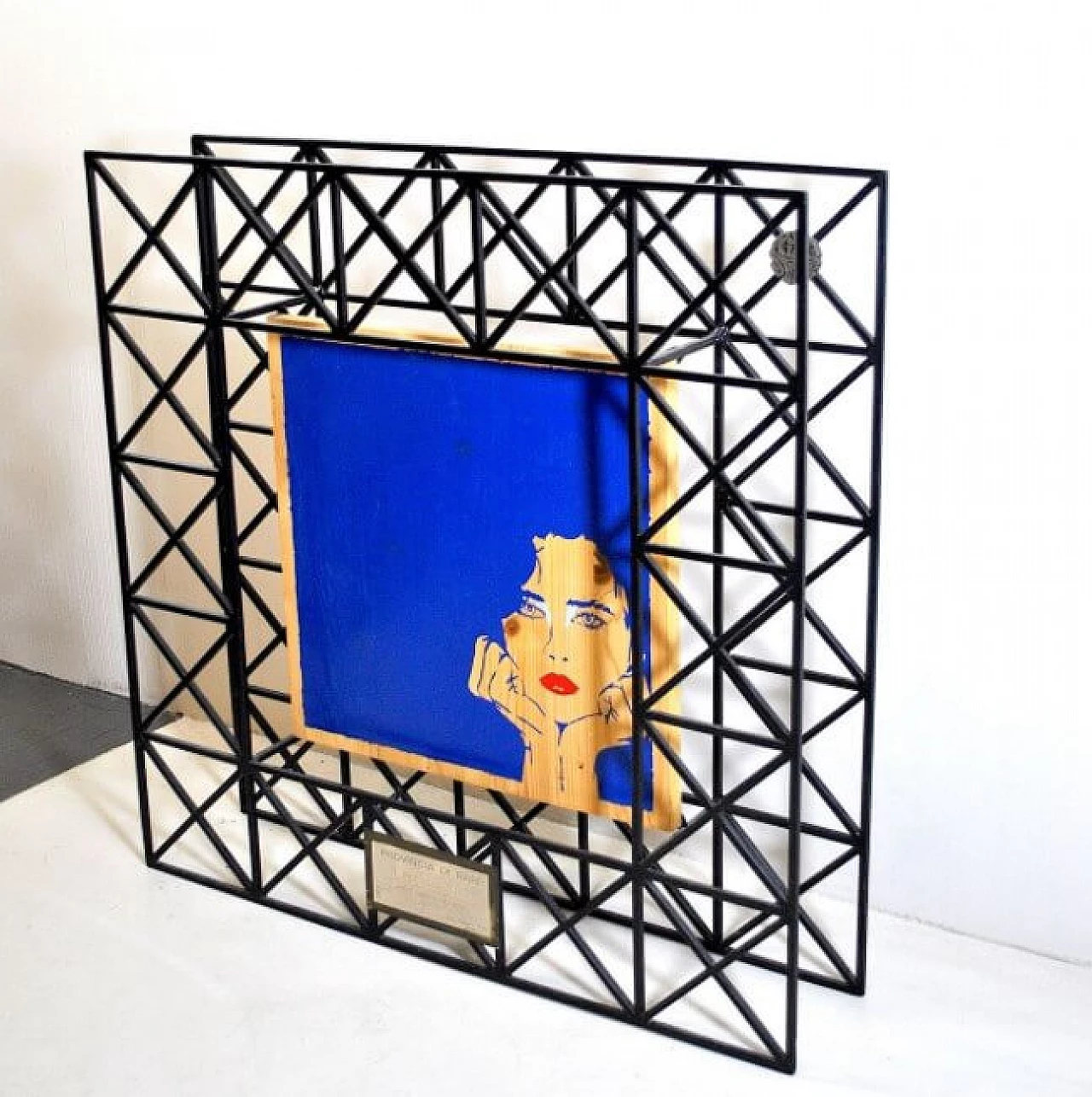 Iron frame by Kies Studios, 80s 1216801