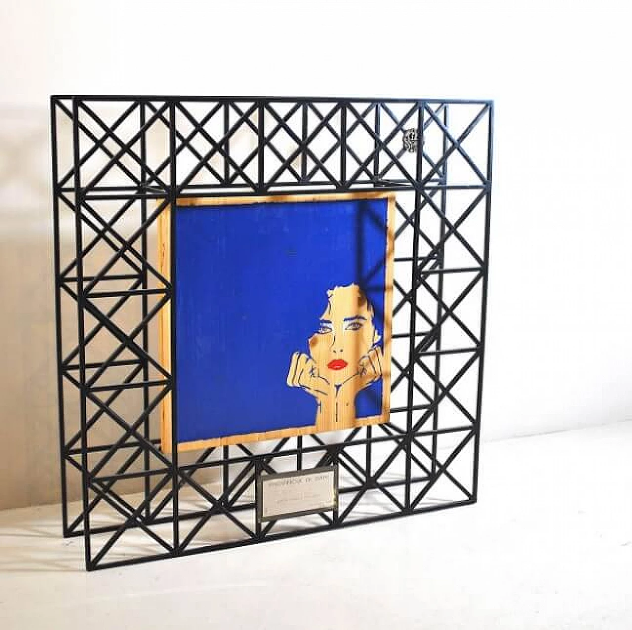 Iron frame by Kies Studios, 80s 1216802