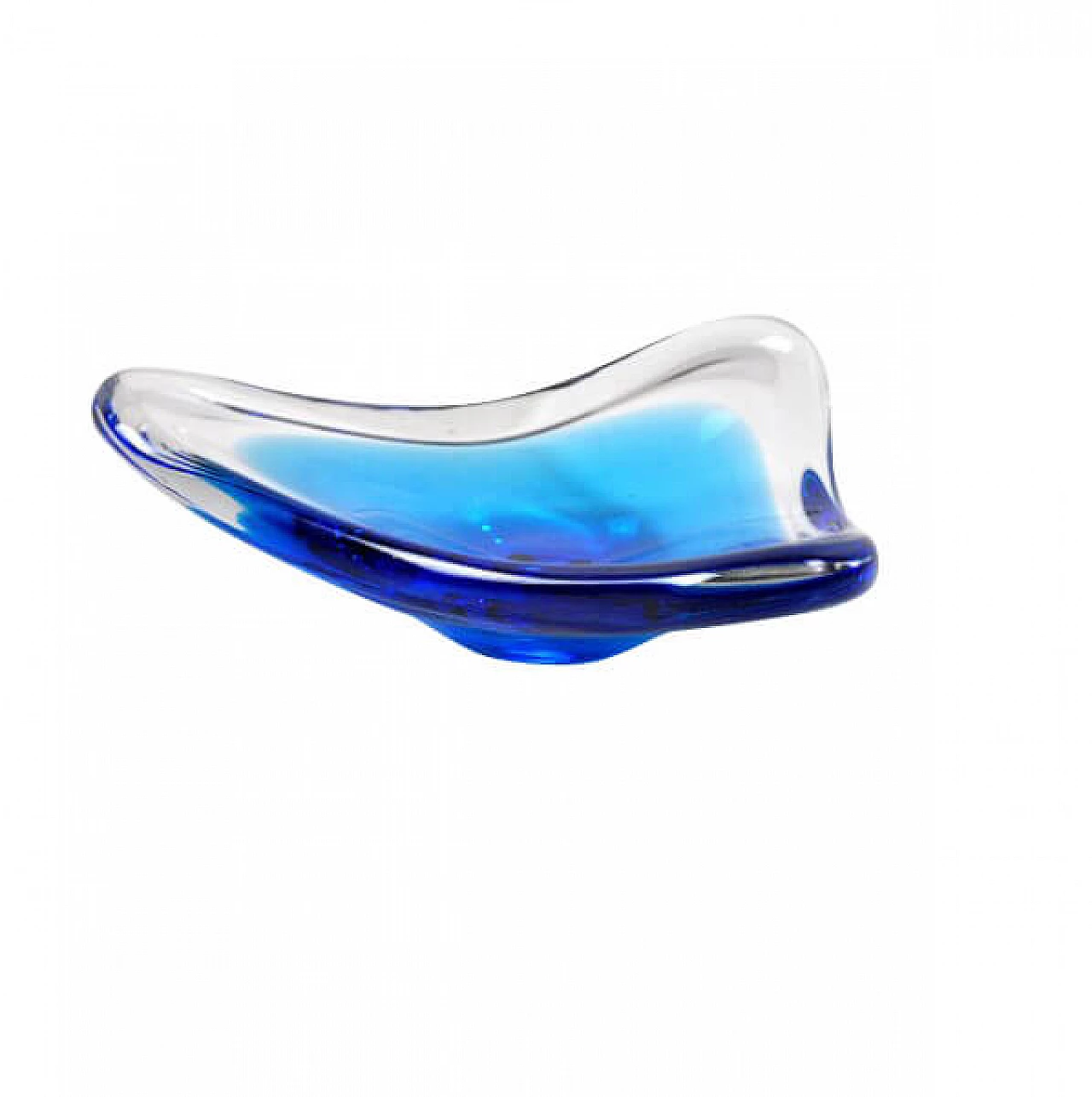 Transparent Murano glass bowl, 60s 1217145
