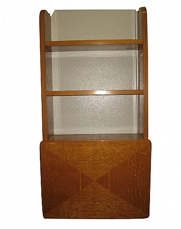 Bookcase in Deco style, 60s