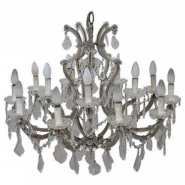Maria Teresa crystal chandelier, '800