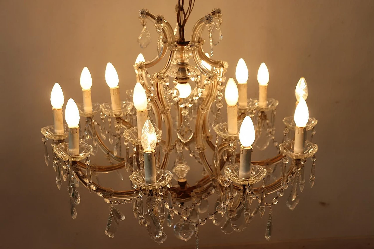 Maria Teresa crystal chandelier, '800 1217352