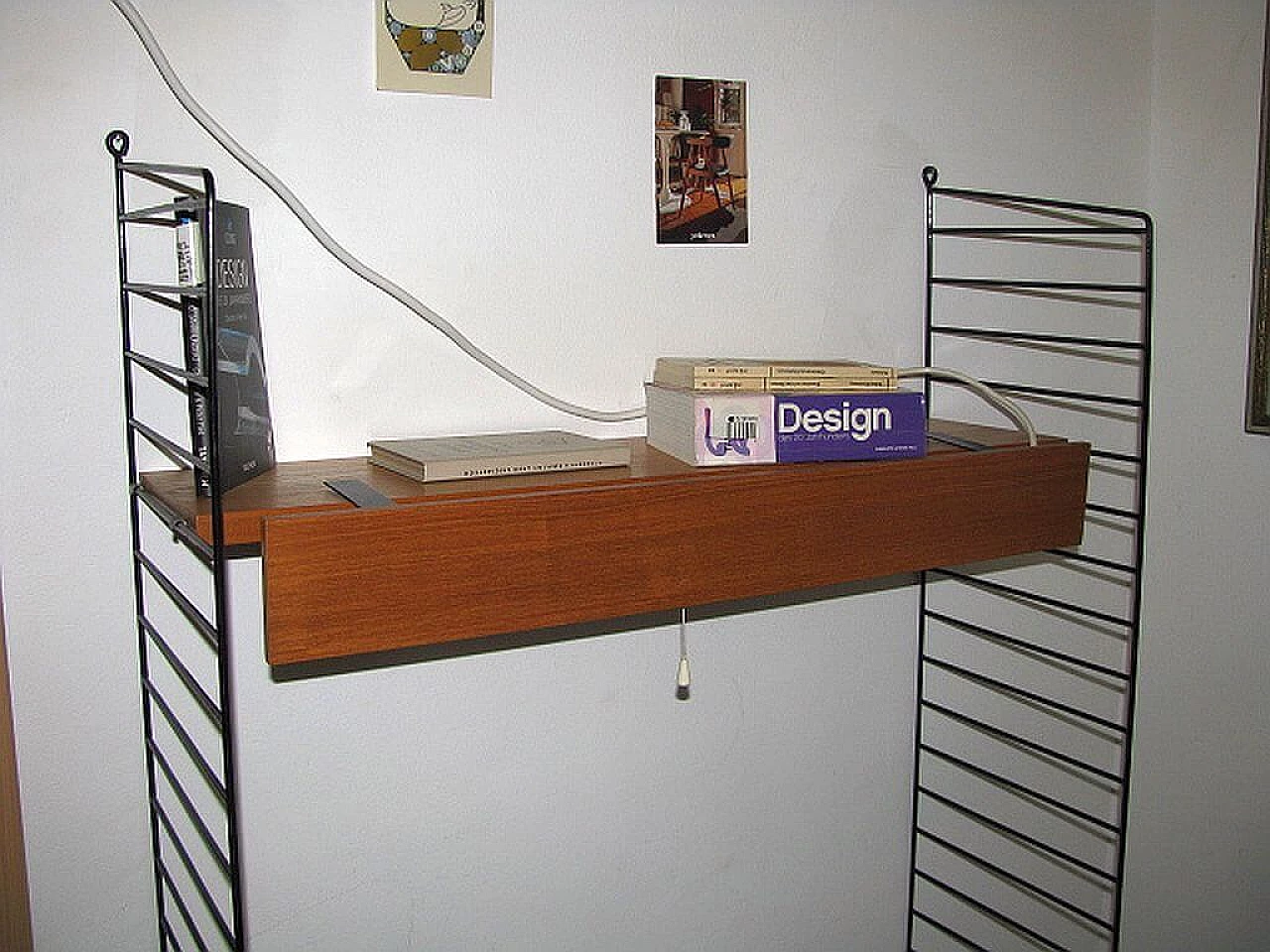 Illuminazione per scaffali String System di Kajsa & Nils Strinning, anni '60 1217866