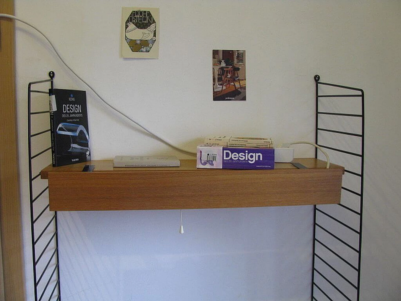 Illuminazione per scaffali String System di Kajsa & Nils Strinning, anni '60 1217867