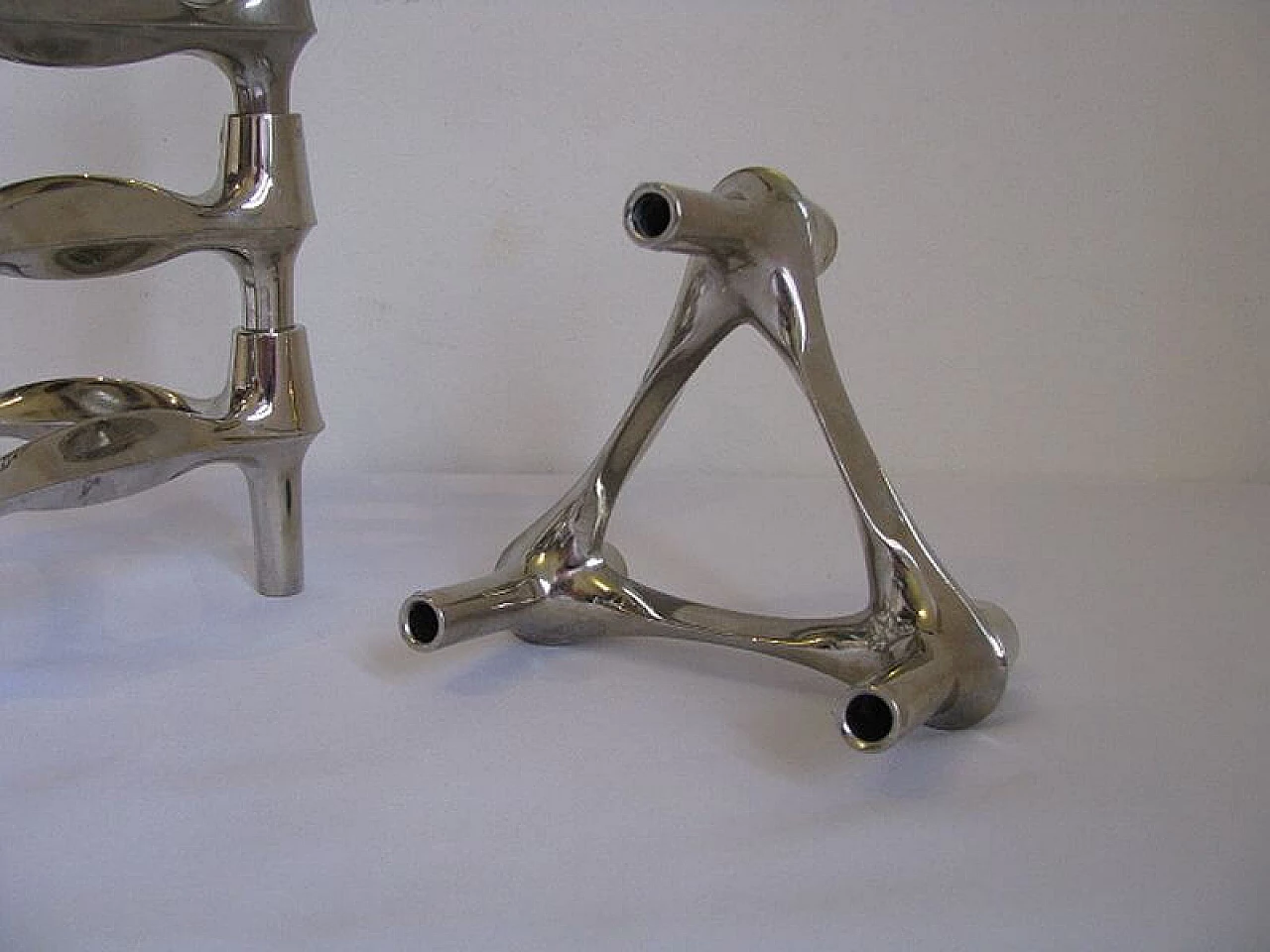 5 Portacandele modulari di Fritz Nagel e Ceasar Stoffi per BMF, anni '70 1217913