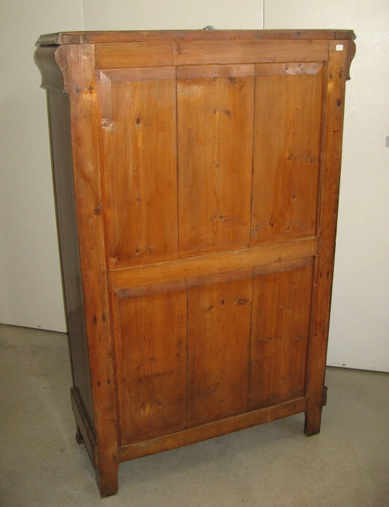 Secretaire in mogano biondo, '800 1218113