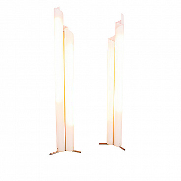 Pair of Chimera floor lamps by Vico Magistretti for Artemide, 1960s