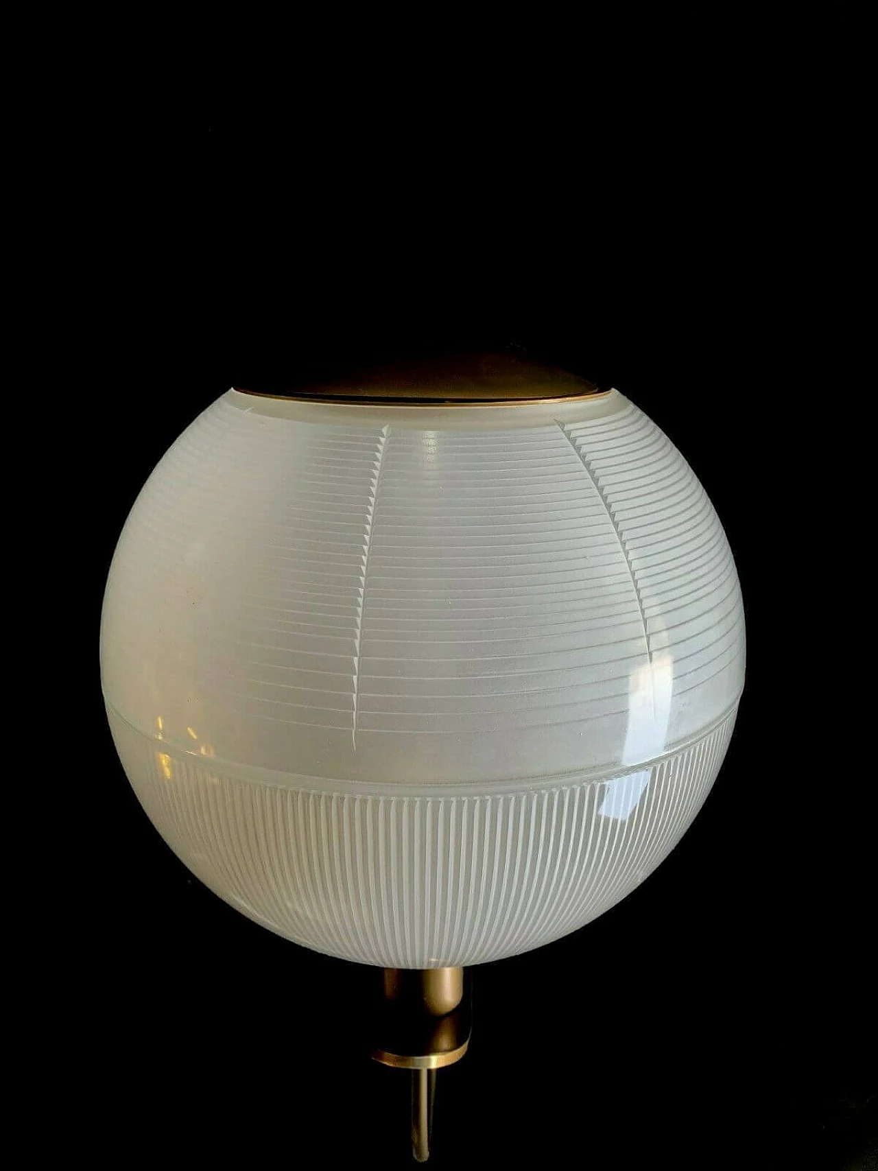 Wall lamp in metal and glass by Vico Magistretti, 60s 1218347
