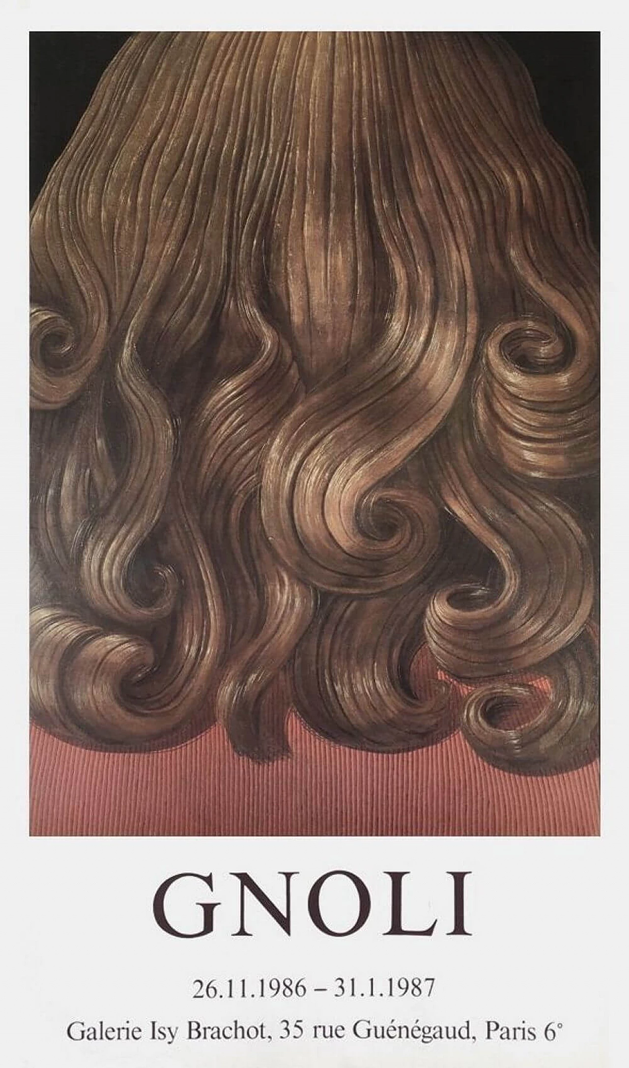 Domenico GNOLI 1986 Poster 1218364