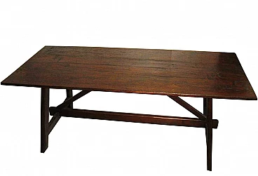 Capretta table in solid spruce, 20th century