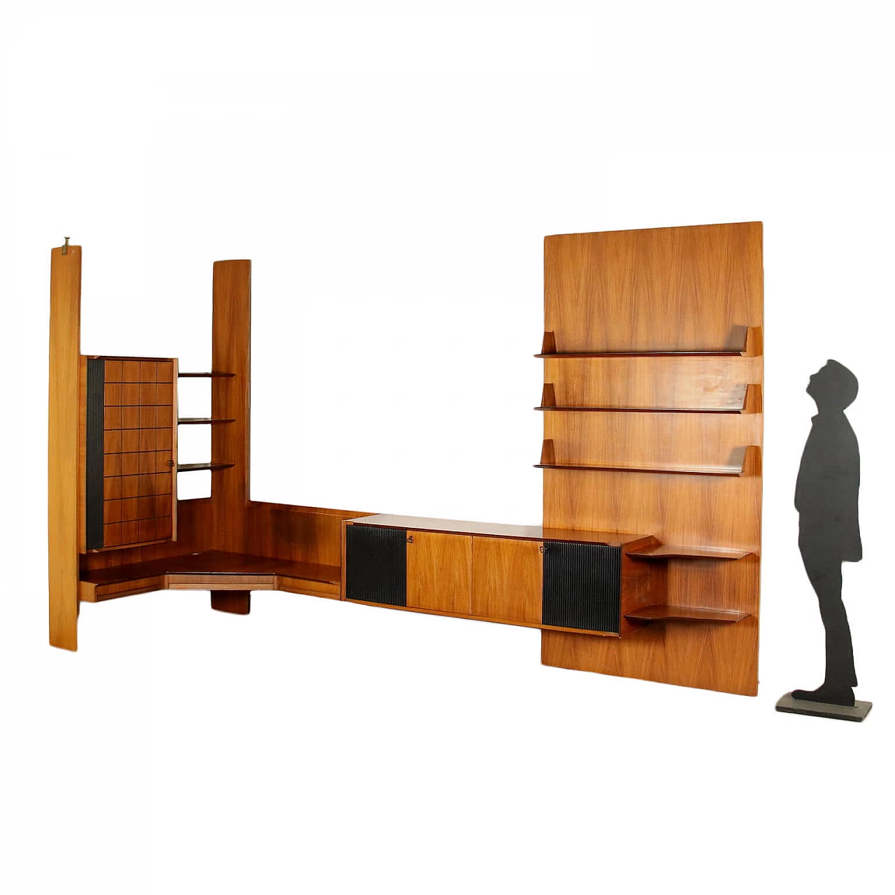 Rosewood living room cabinet, 60s 1218879