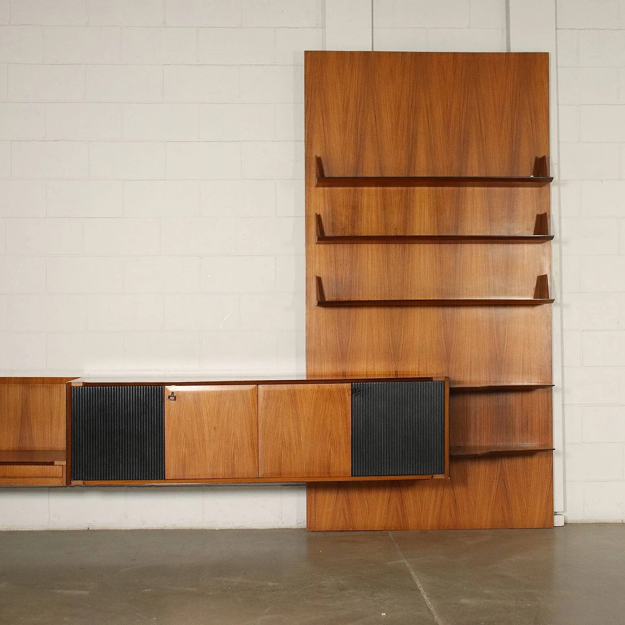Rosewood living room cabinet, 60s 1218880