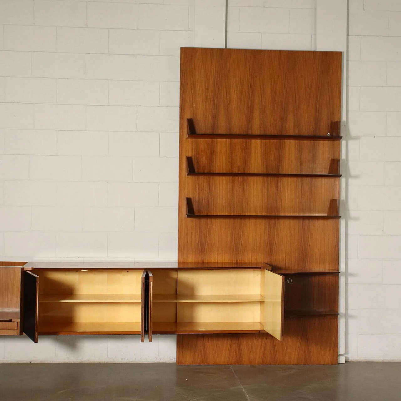 Rosewood living room cabinet, 60s 1218881