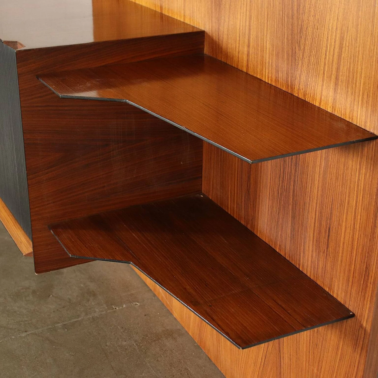 Rosewood living room cabinet, 60s 1218883