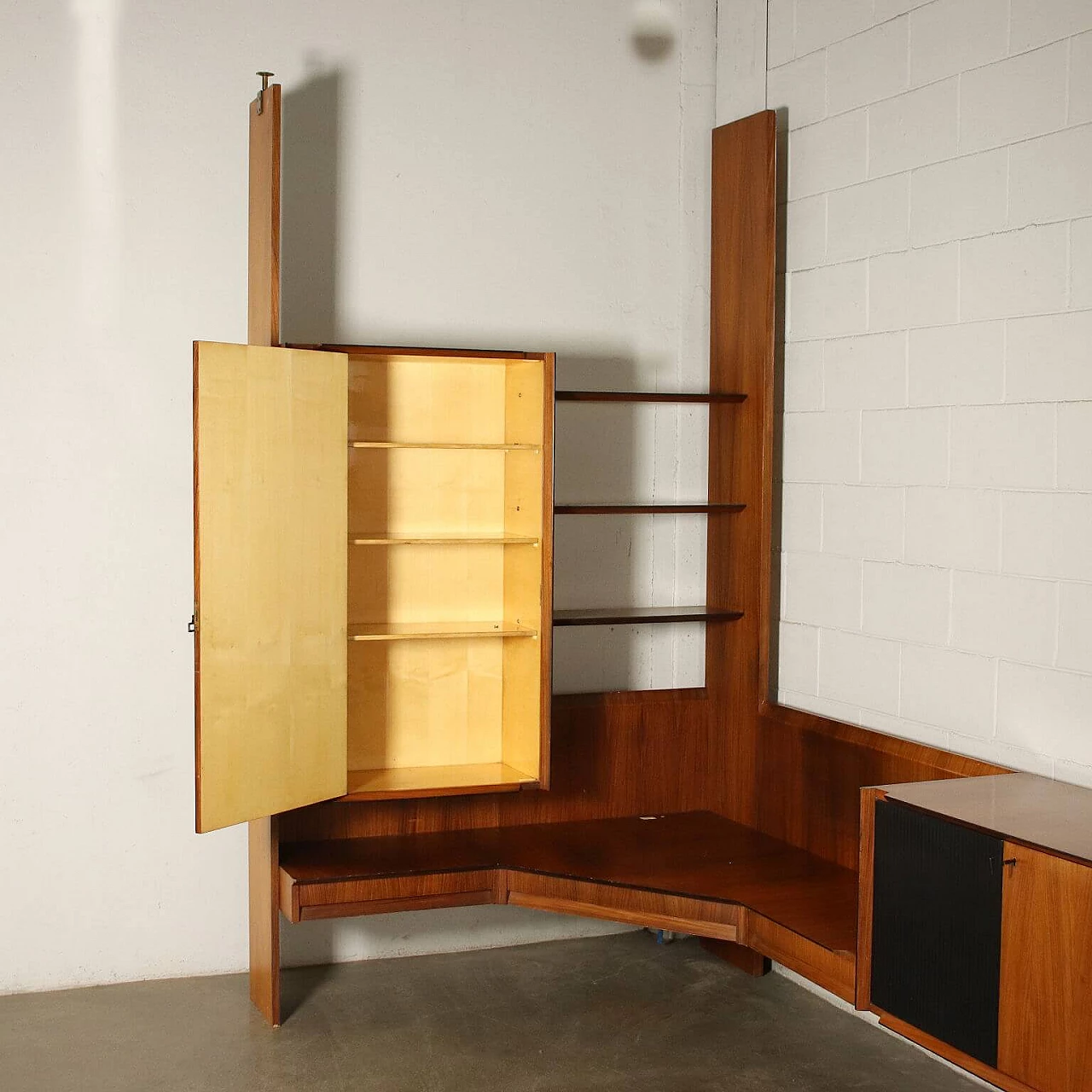 Rosewood living room cabinet, 60s 1218887