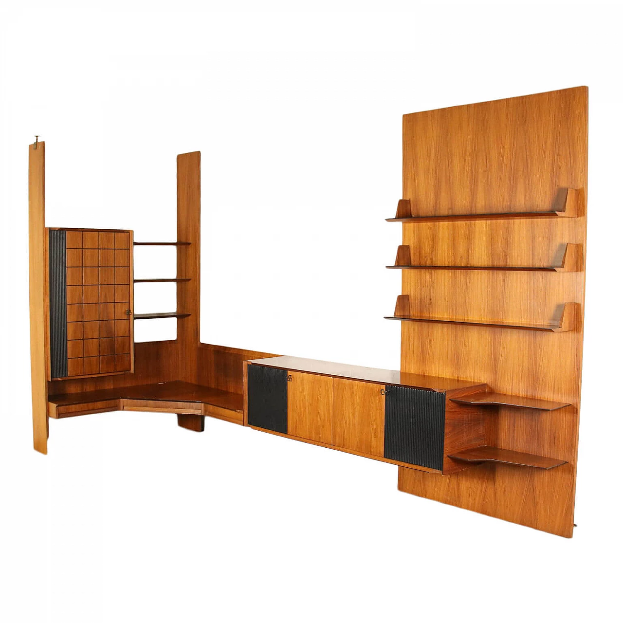 Rosewood living room cabinet, 60s 1218889