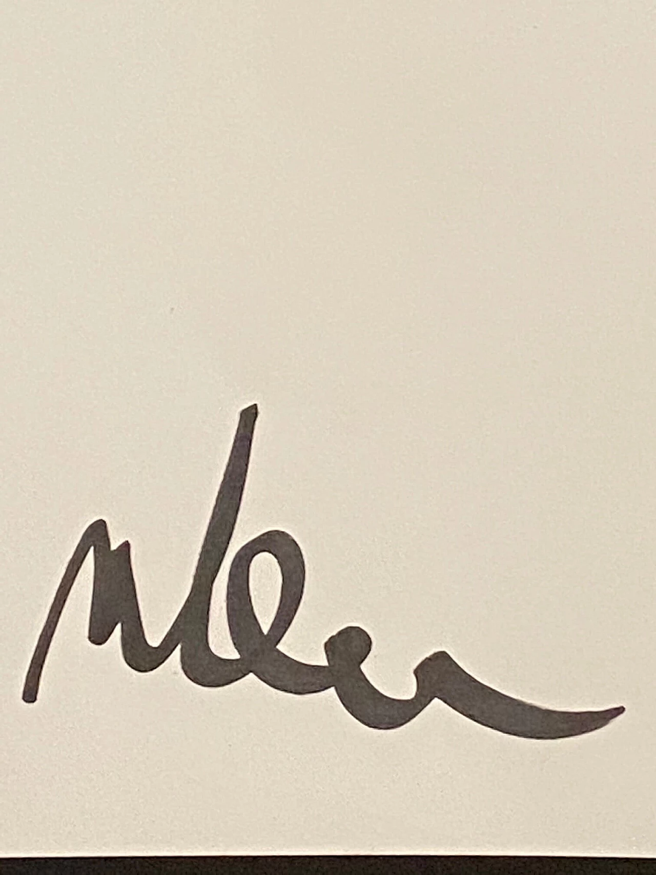 Disegno a tecnica mista di Marco Lodola, anni 2000 1219525