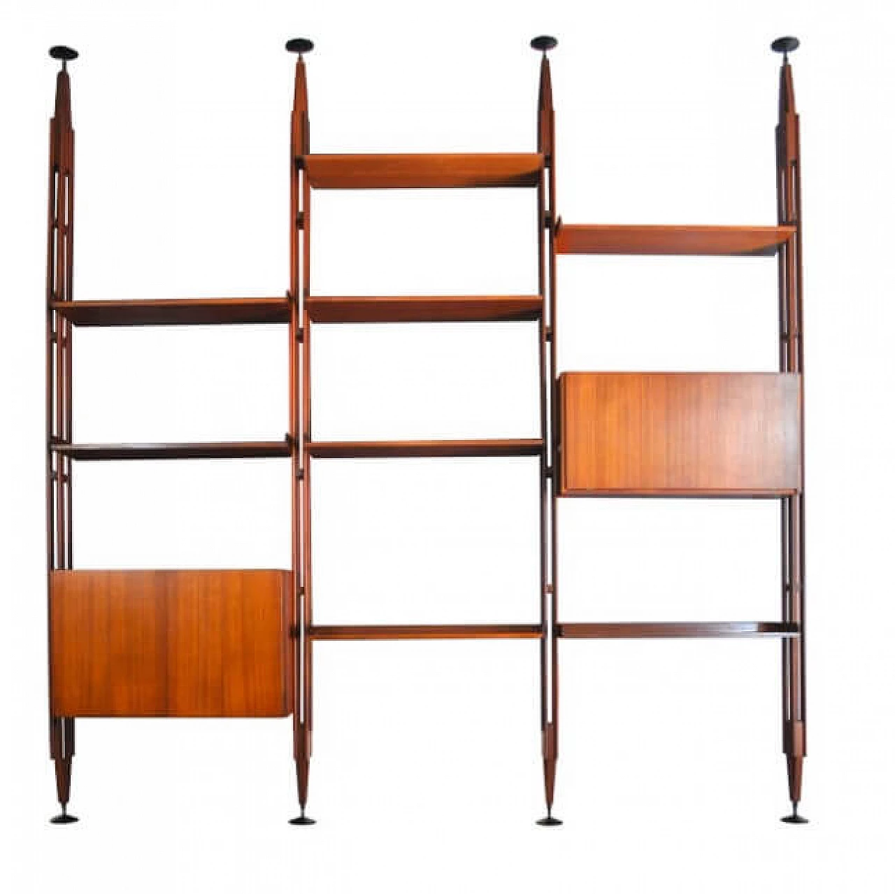 LB7 modular bookcase in teak by Franco Albini for Poggi, 50s 1219569