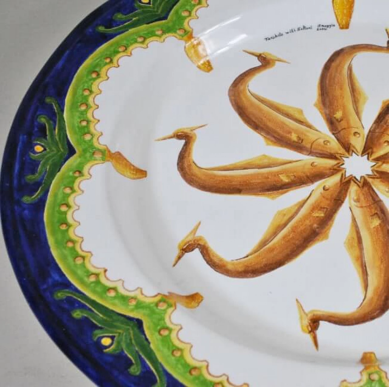 Decorative ceramic plate by Tarshito, 2000 1219717