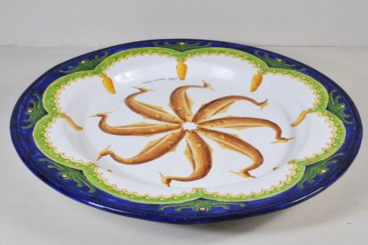 Piatto decorativo in ceramica di Tarshito, 2000 1219718