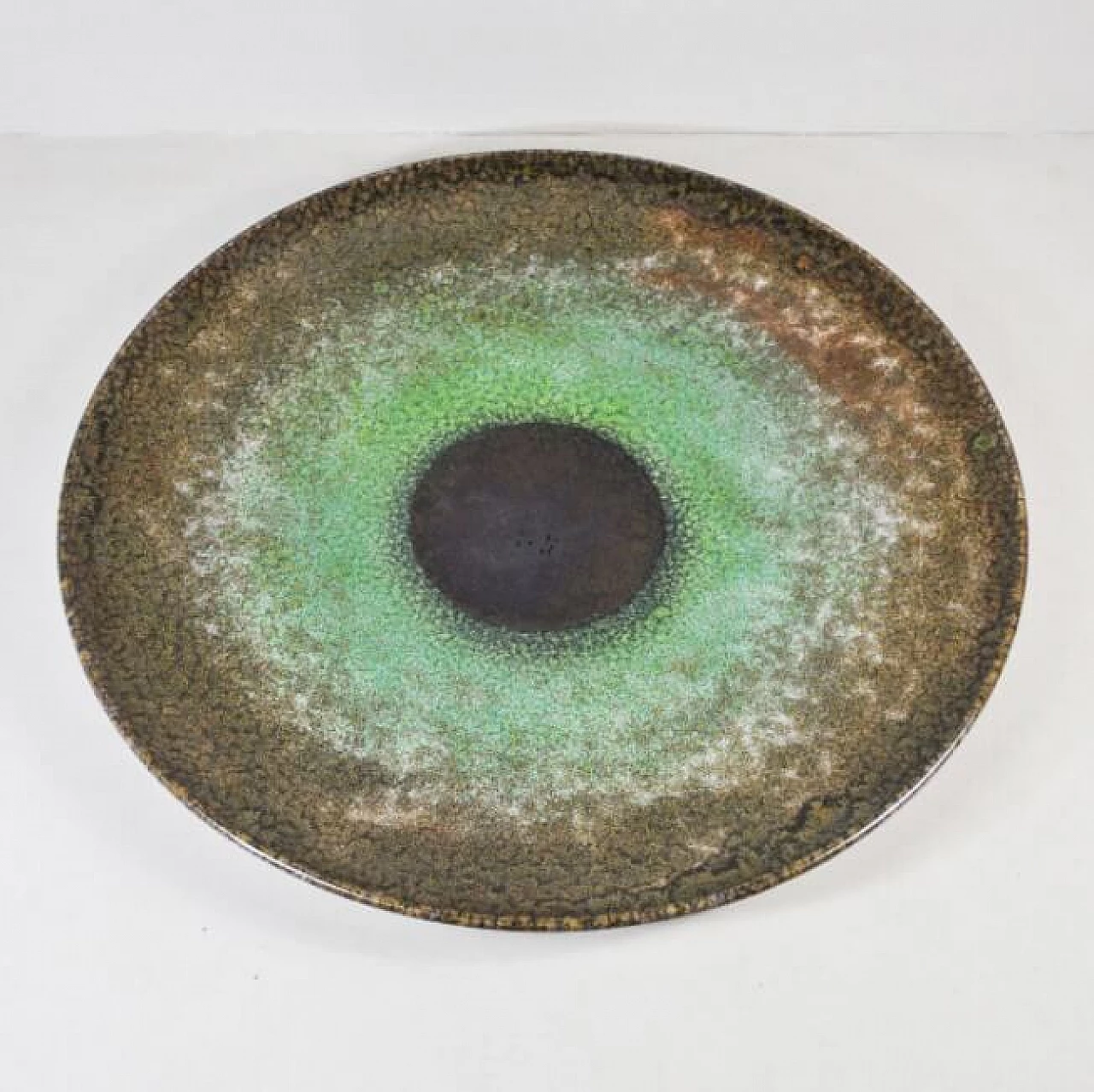 Decorative ceramic plate, 70s 1219728