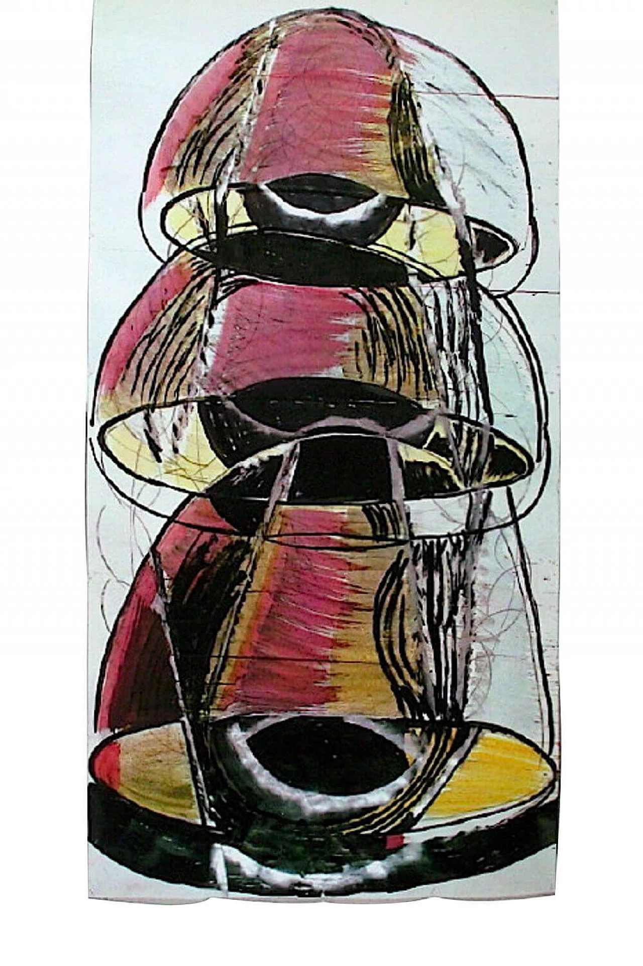 Poster di Mario Merz, Festival d'automne, 1987 1219846