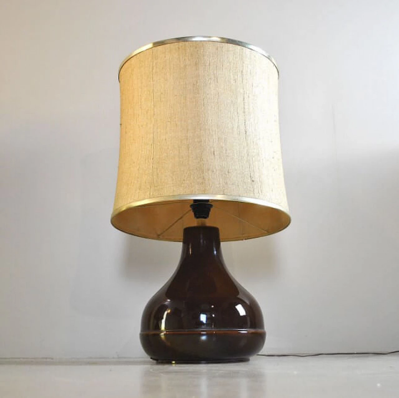 Ceramic table lamp by Ferlaro, 60s 1219855