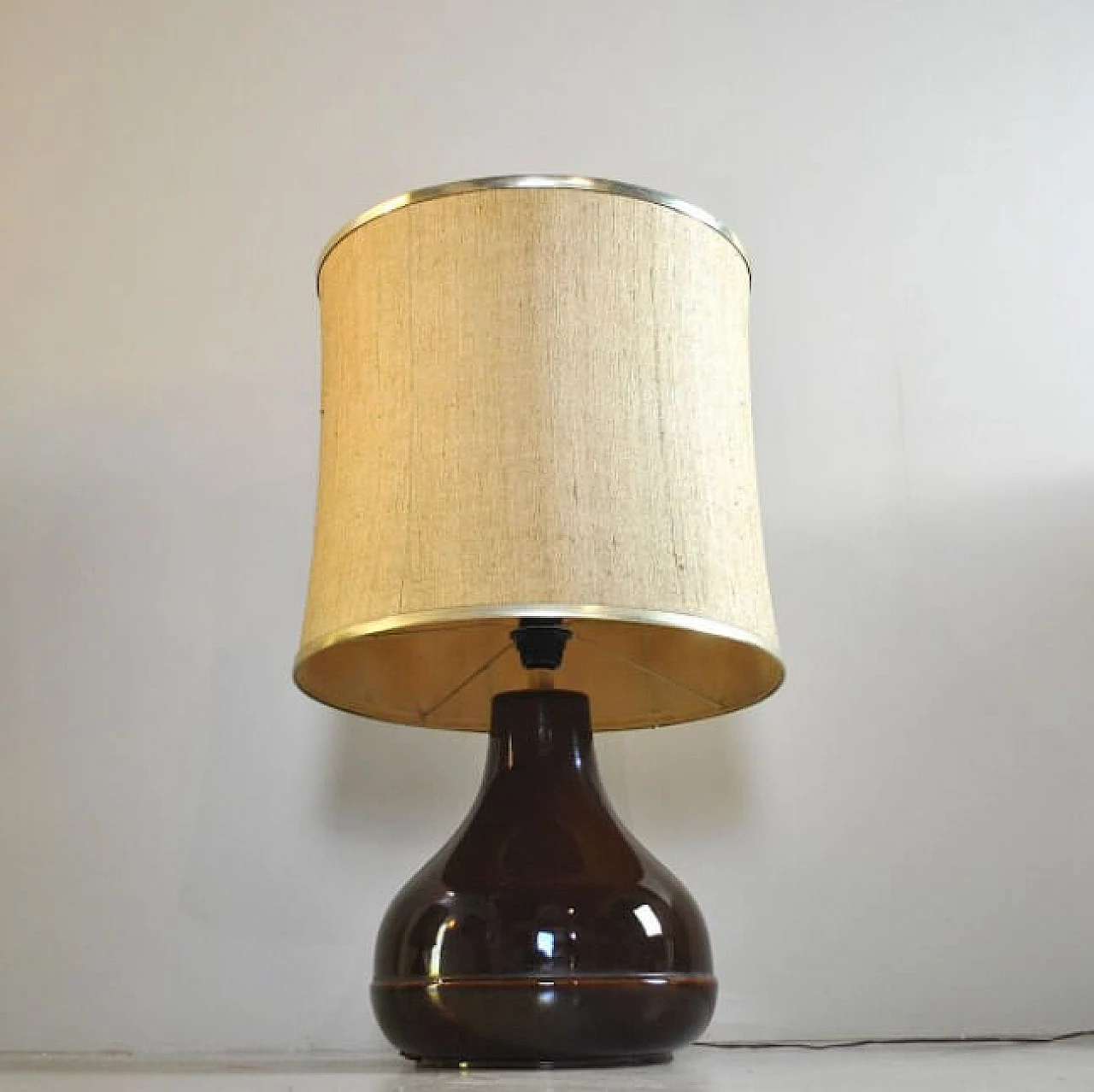 Ceramic table lamp by Ferlaro, 60s 1219856