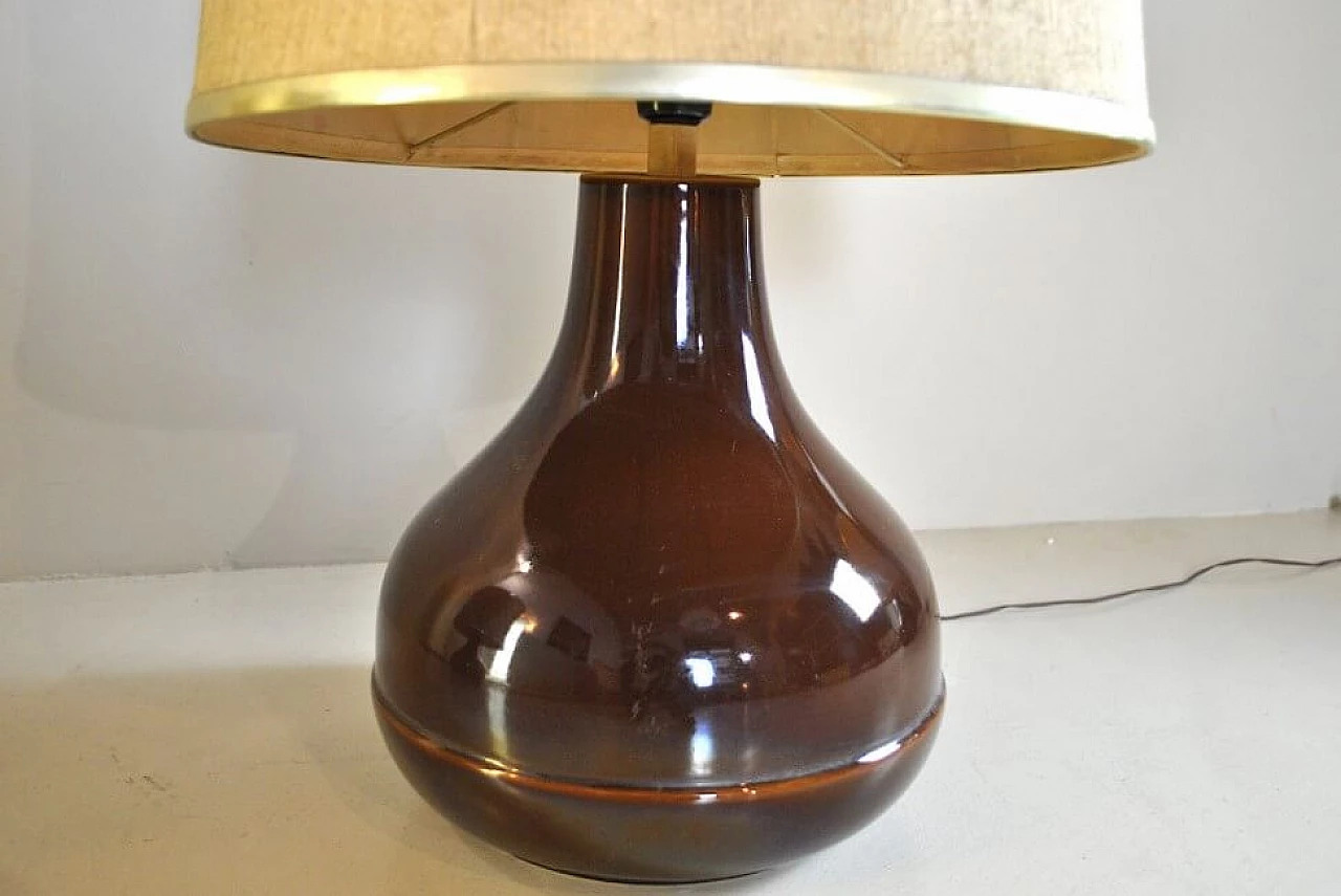 Lampada da tavolo in ceramica di Ferlaro, anni '60 1219859
