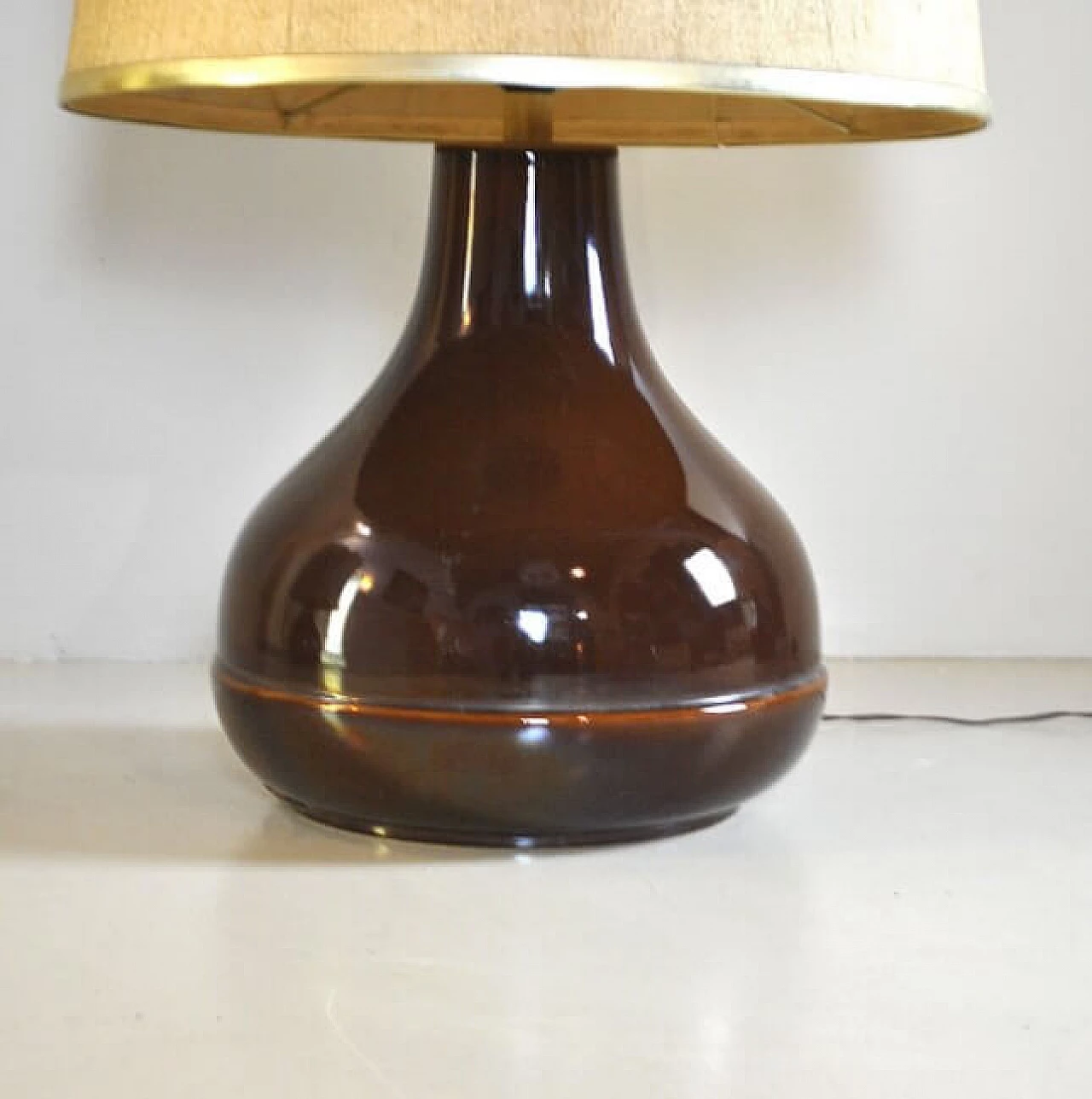 Ceramic table lamp by Ferlaro, 60s 1219860