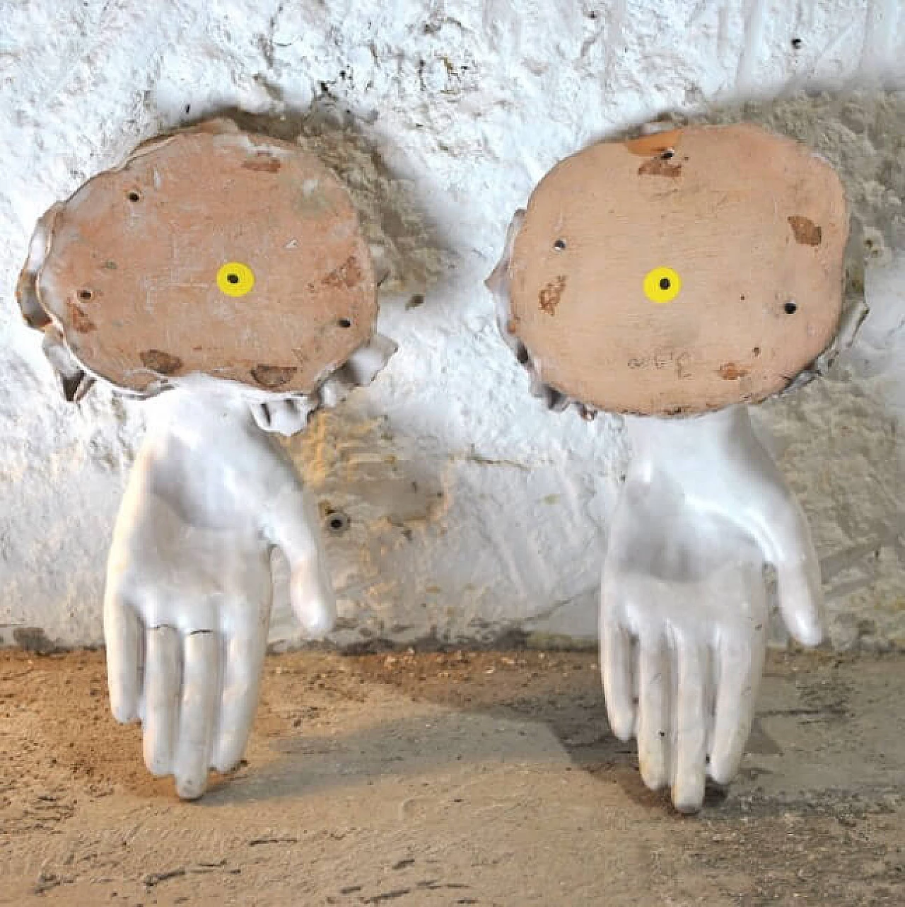 Pair of Art Deco ceramic sculptures, 30s 1220125