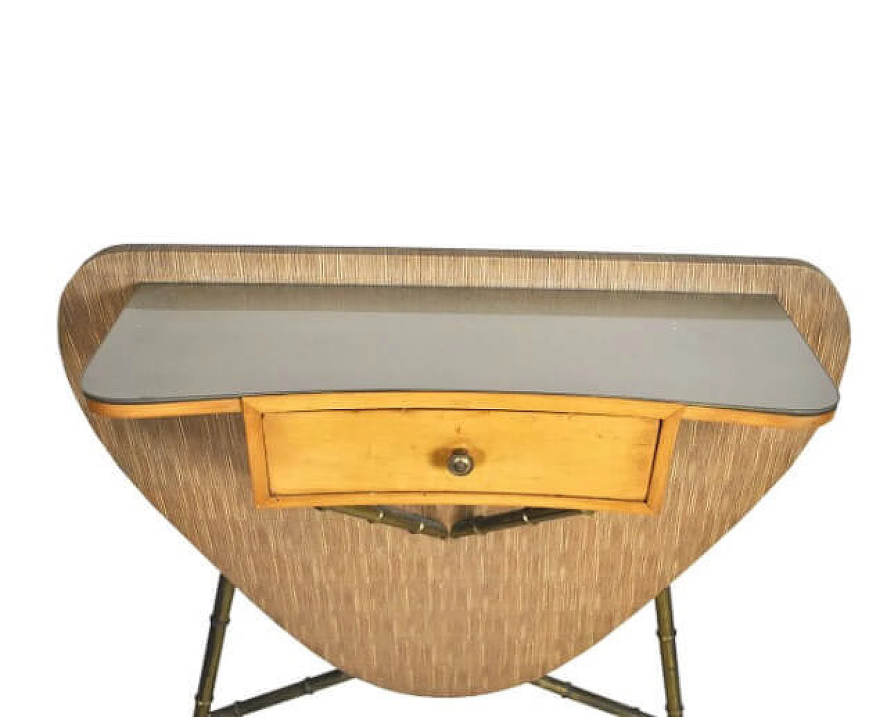 Consolle in acero, anni '60 1220166