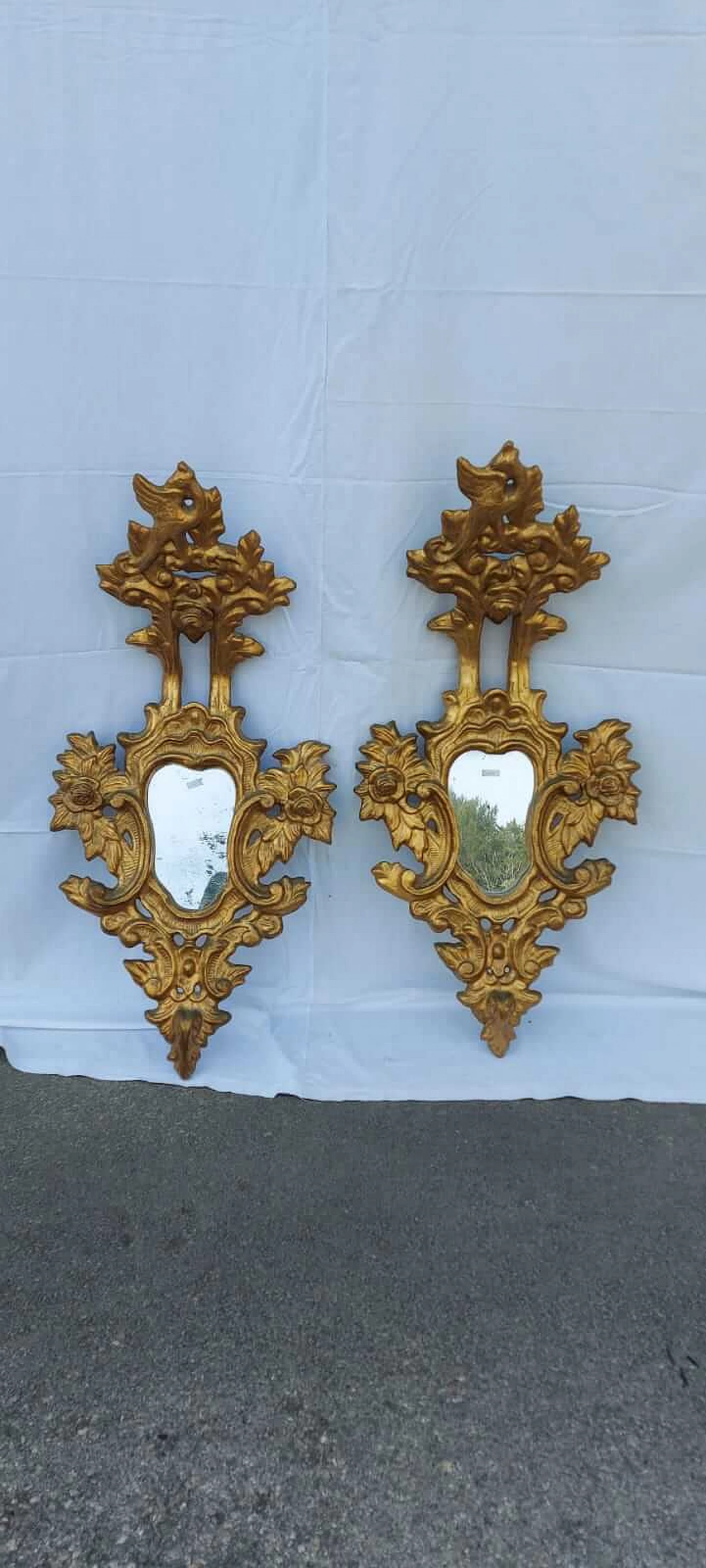 Couple of spanish mirrors, half '800 1220643