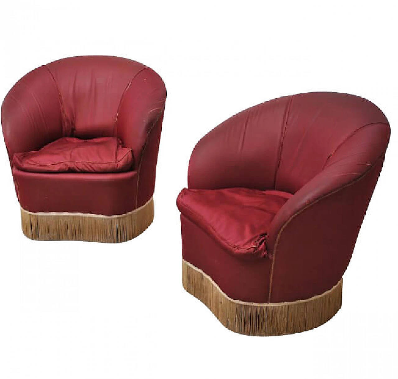 Pair of armchairs in Gio Ponti style for Casa & Giardino, 40s 1220699
