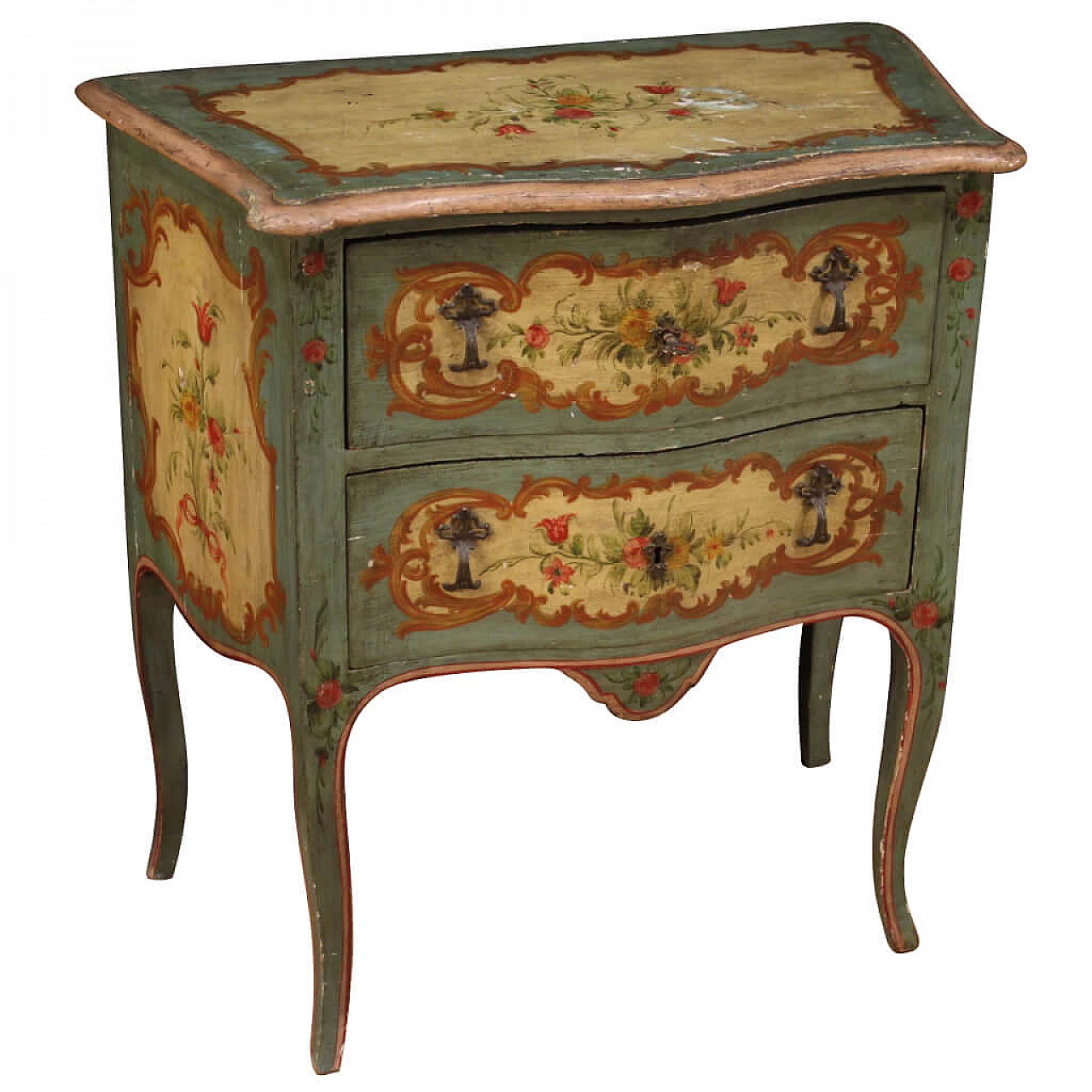 Small Venetian style chest of drawers, 20th century 1220788