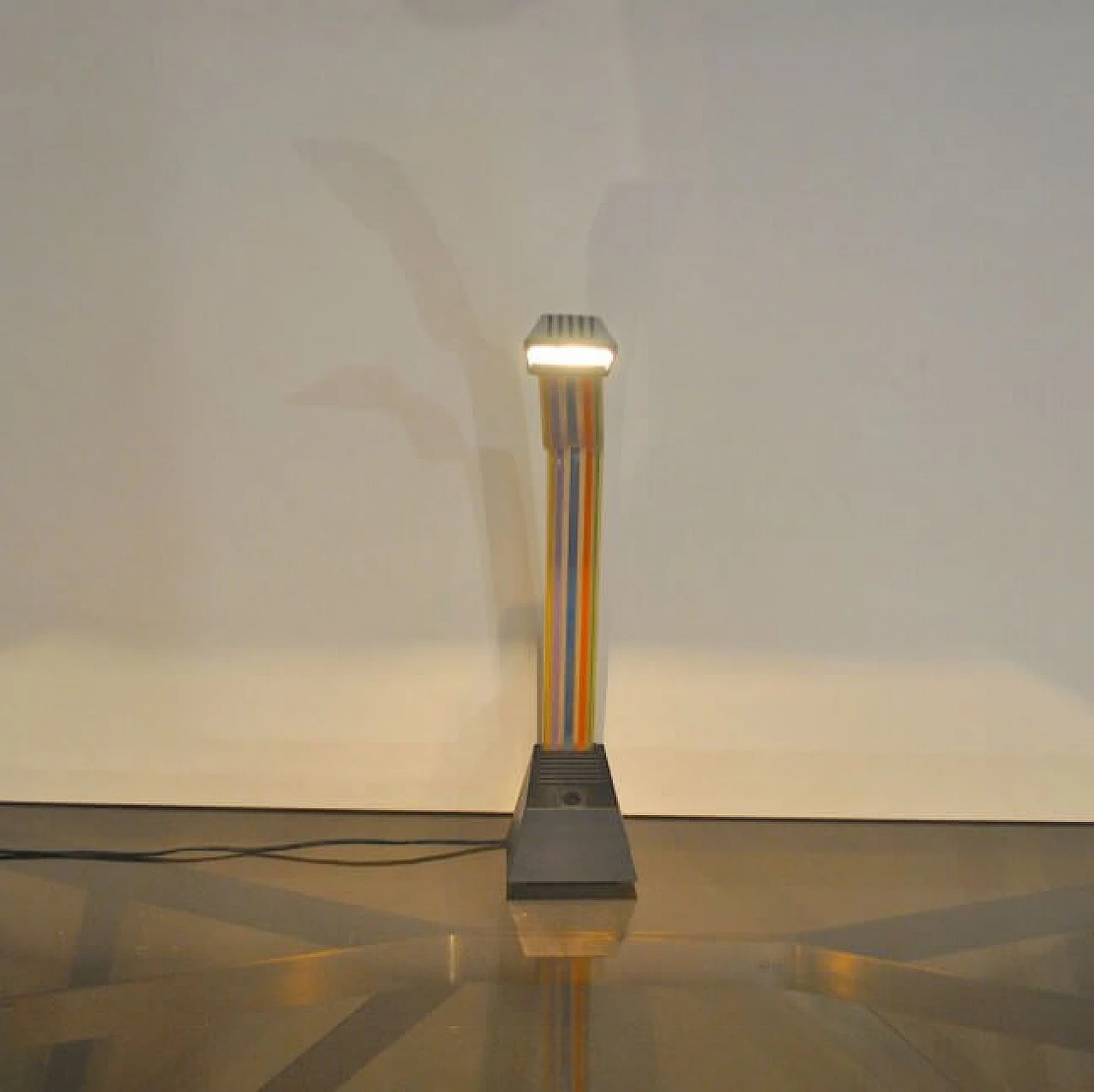 Pair of Alberto table lamps by Fraser Sim for Stilnovo, 80s 1220906