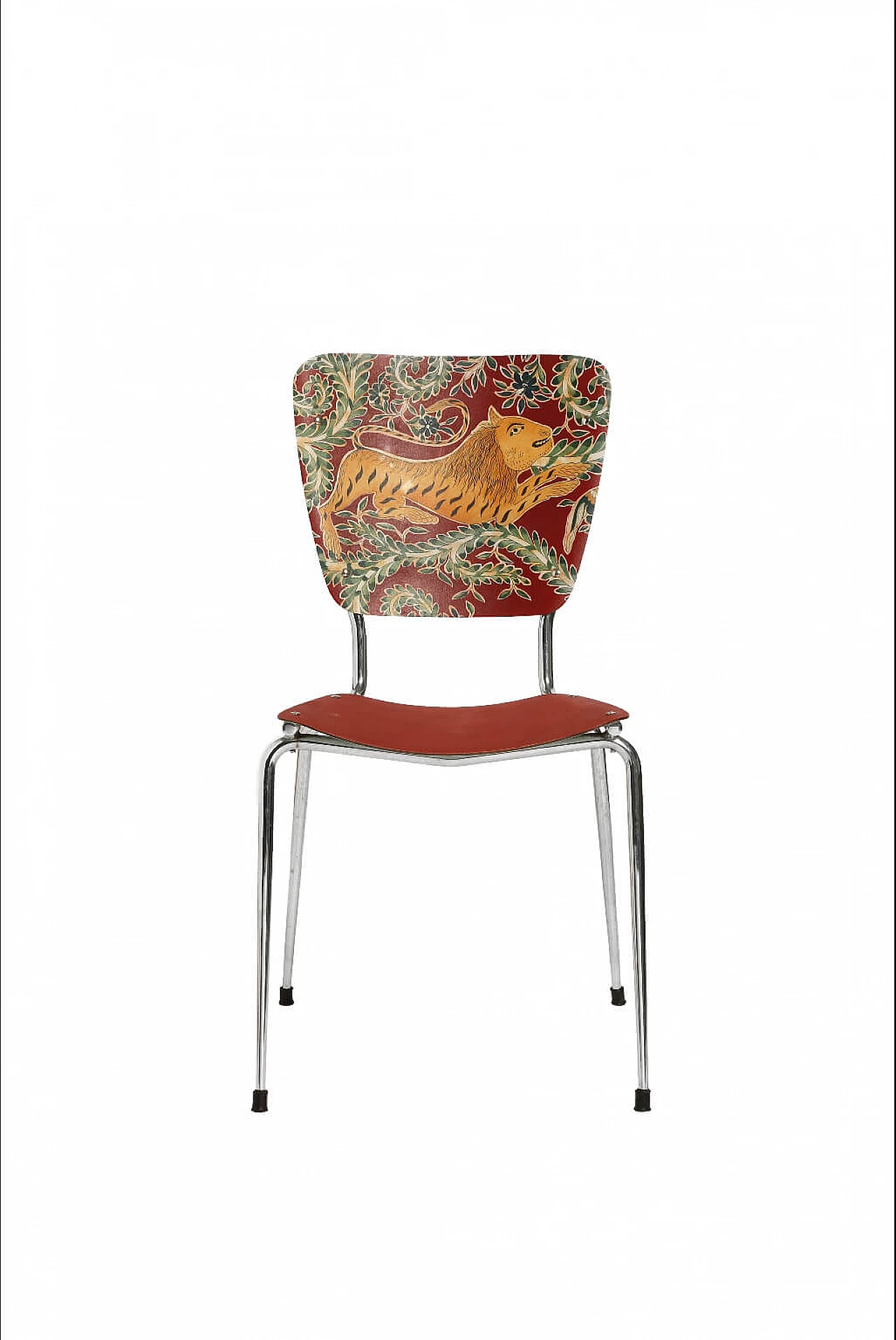Laminated chair with resinated fabric, 1970s 1221006
