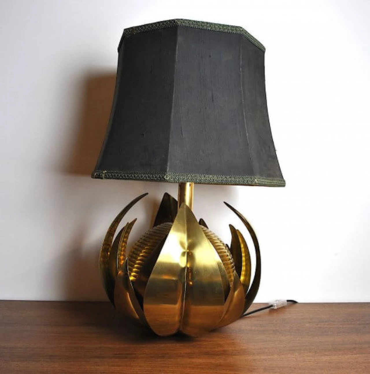 Table lamp in brass, 60s 1221110